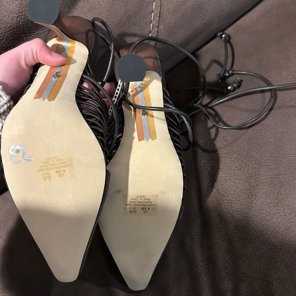 NWOT Sam Edelman NEW Trinity brown suede heels - Picture 9 of 9